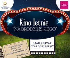 Plakat Kina Letniego "Na Brodzińskiego"